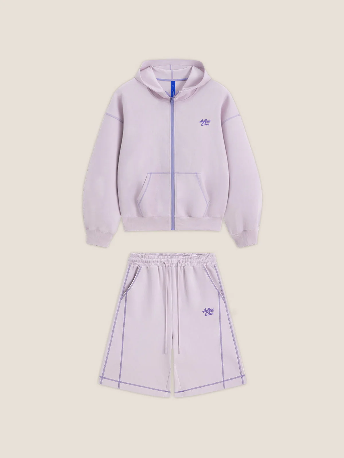 Breeze Cloud Boxy Sweat Set - Image 3