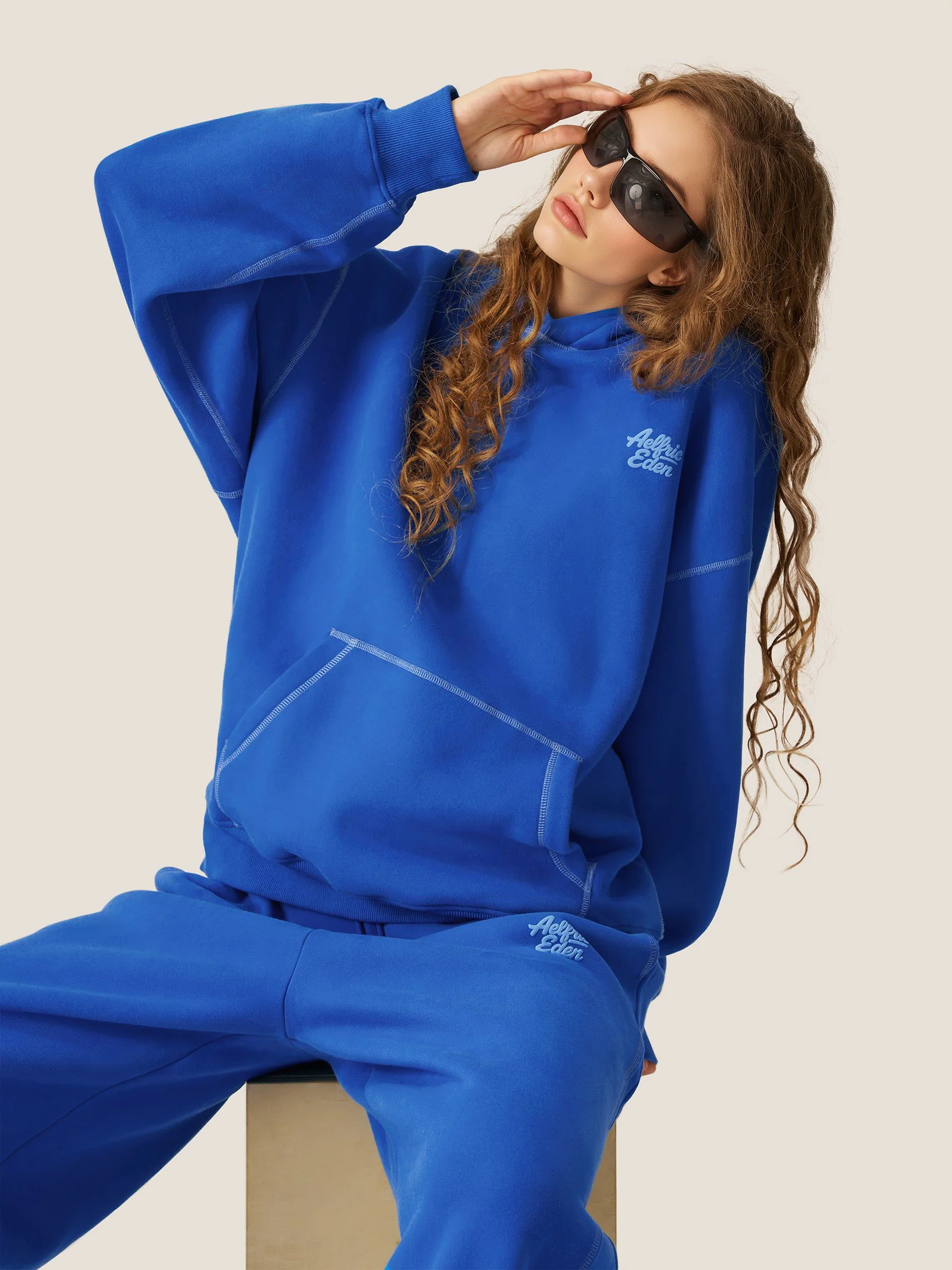 Soufflé Baggy Cloud Hoodie Set - Image 2