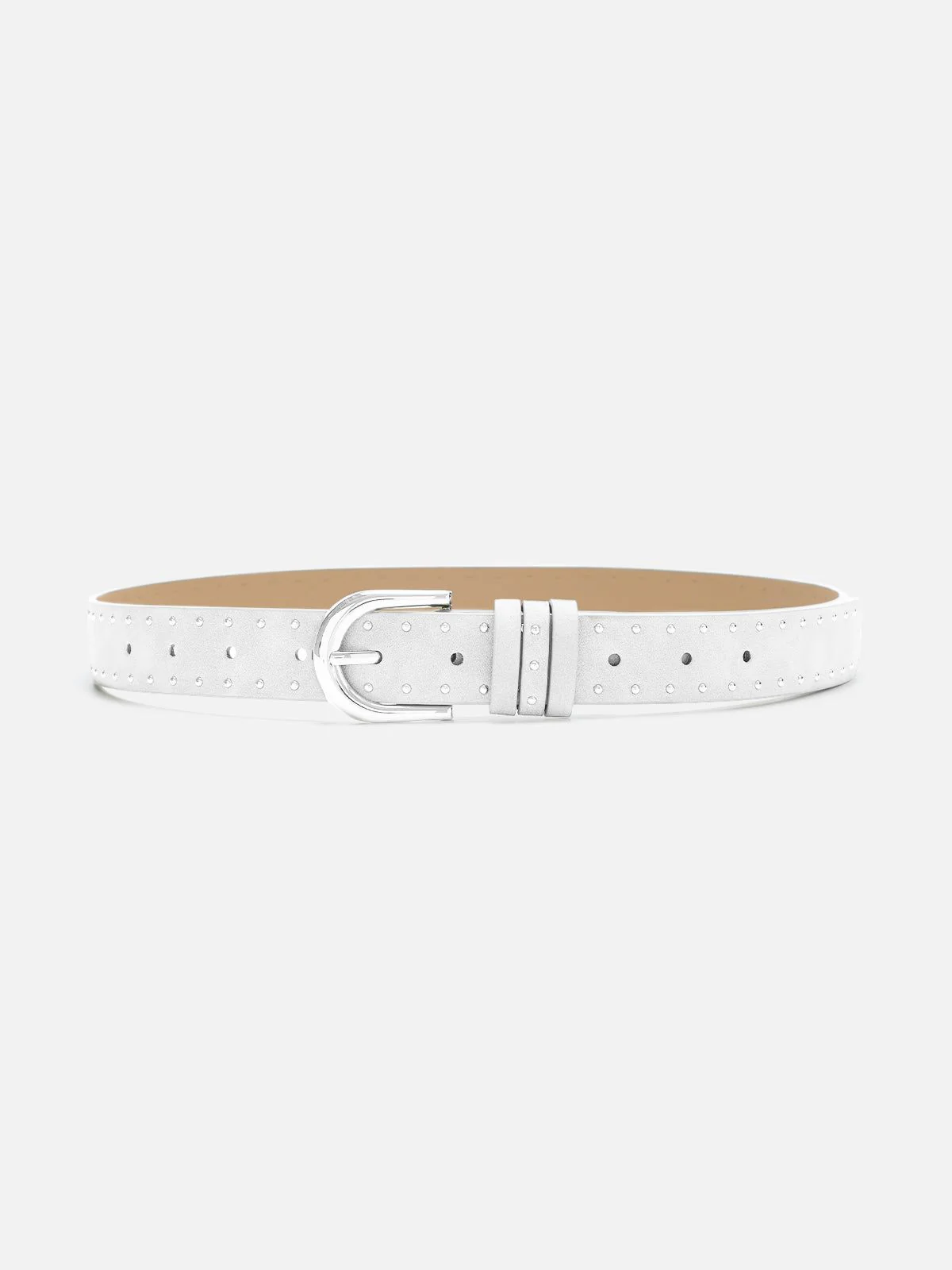 Rivet Suede Belt - Image 2