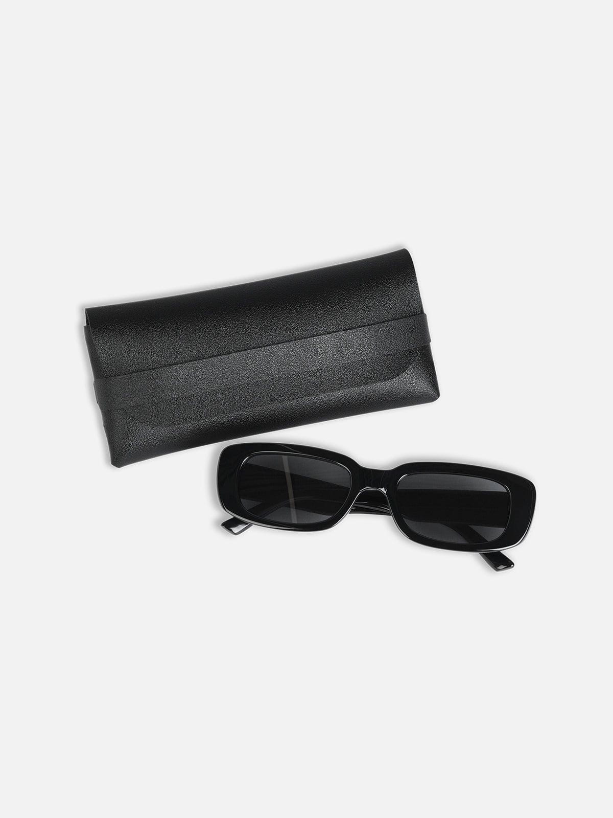 Vintage Square Frame Sunglasses - Image 4